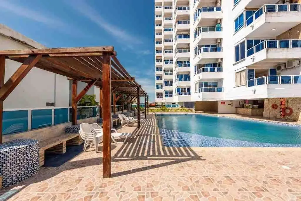 Hermoso Apartamento Vista Al Mar El Laguito Cartagena 0*,  Colombia