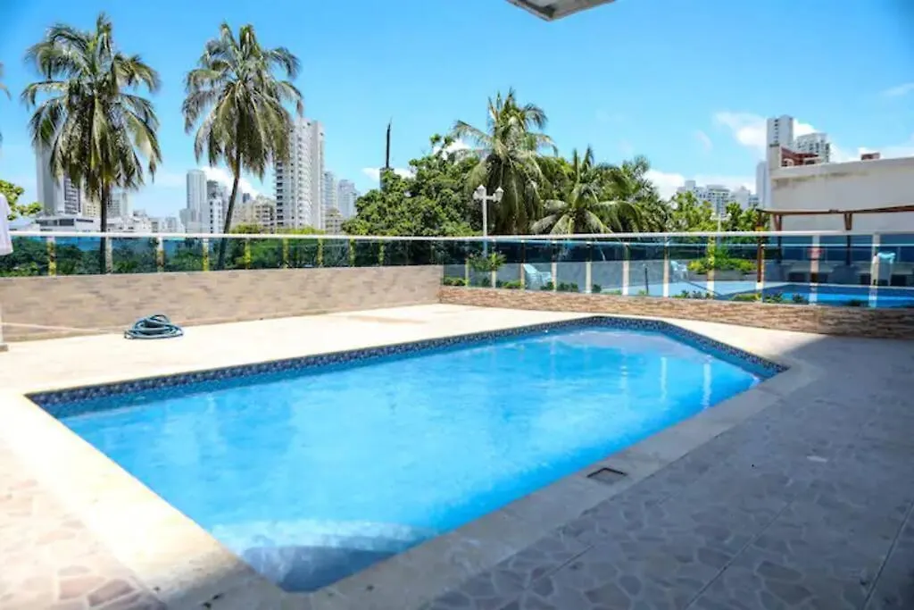 Hermoso Apartamento Vista Al Mar El Laguito Cartagena Lägenhet